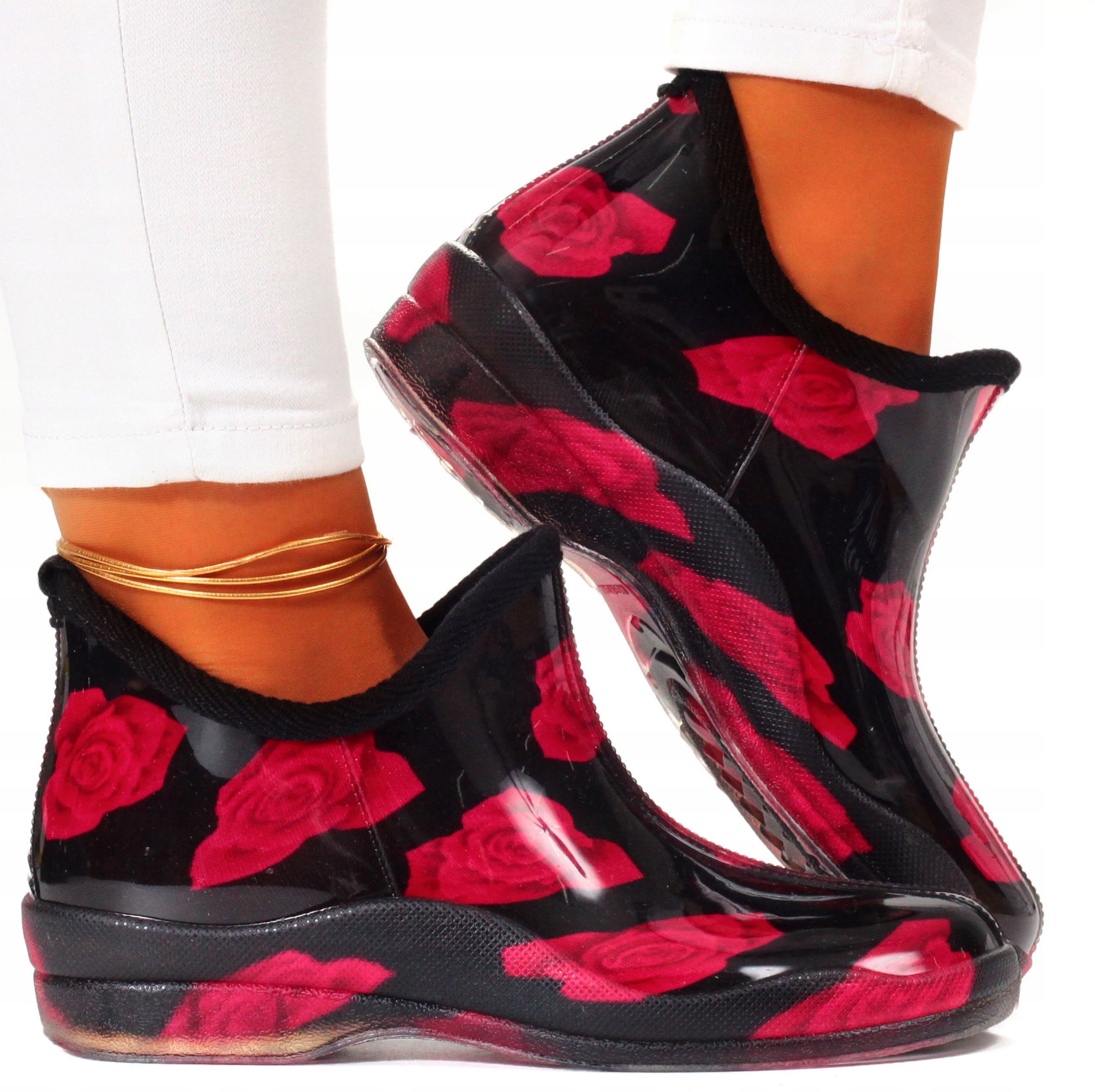 KALOSZE DAMKSIE ELEGANCKIE GUMIAKI NISKIE GUMOWCE Kod producenta LFF39-01