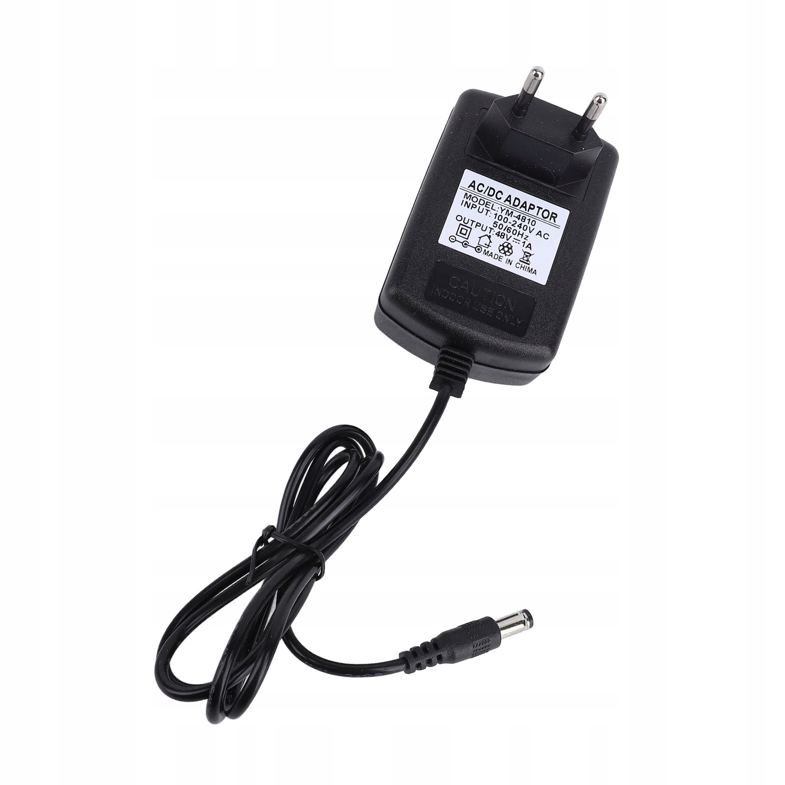 Zasilacz prądu staego 48 V 1 A 5,5 x 2,5 mm Kabel o wysokim poziomie RW