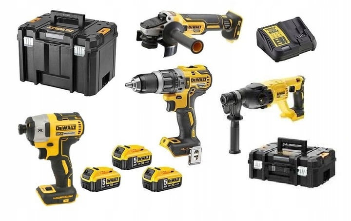 

Dewalt Combo DCD796 DCF887 DCG405 DCH133 3X5.0Ah
