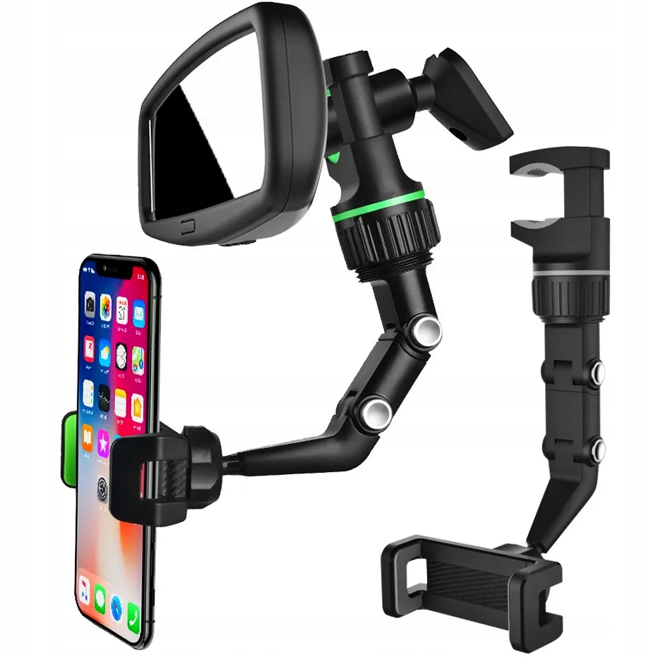 Uchwyt Samochodowy Na Telefon Smartfona Holder Na Lusterko Do Auta Samochod