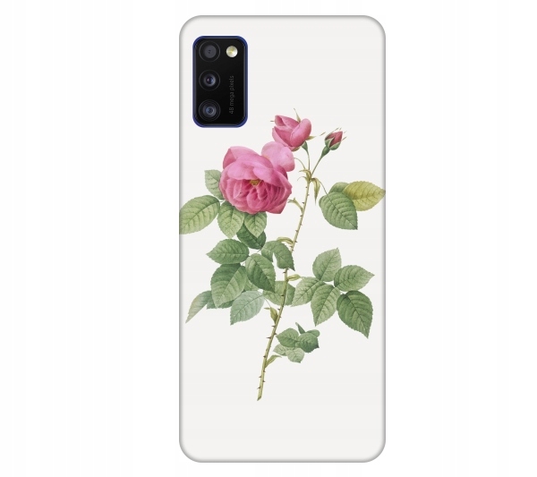 

Etui na telefon Samsung Galaxy A41 Kwiat rózowy ak