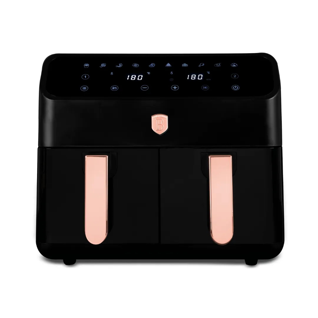 Air fryer, Fritéza s dvojitým košom 4L+4L BerlingerHaus BH-9659
