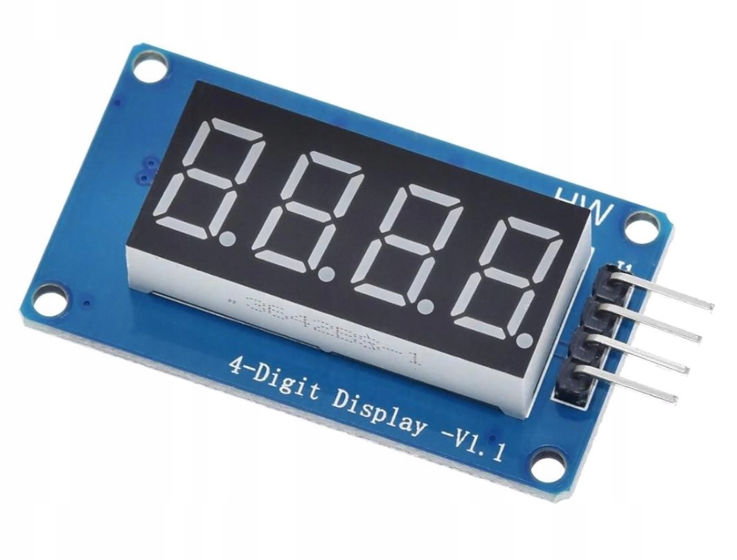 422 Moduł wyświetlacz LED TM1637 Czerwony Arduino
