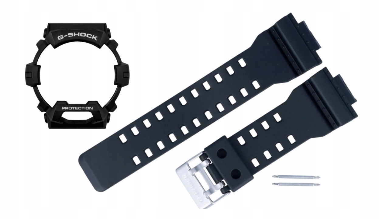 Sada Pásek Bezel kryt obálky Casio GR-8900 černá matná