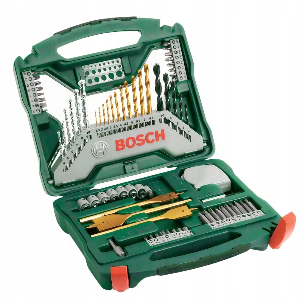 Sada Vrtáků A Bitů Bosch , 70 kusů
