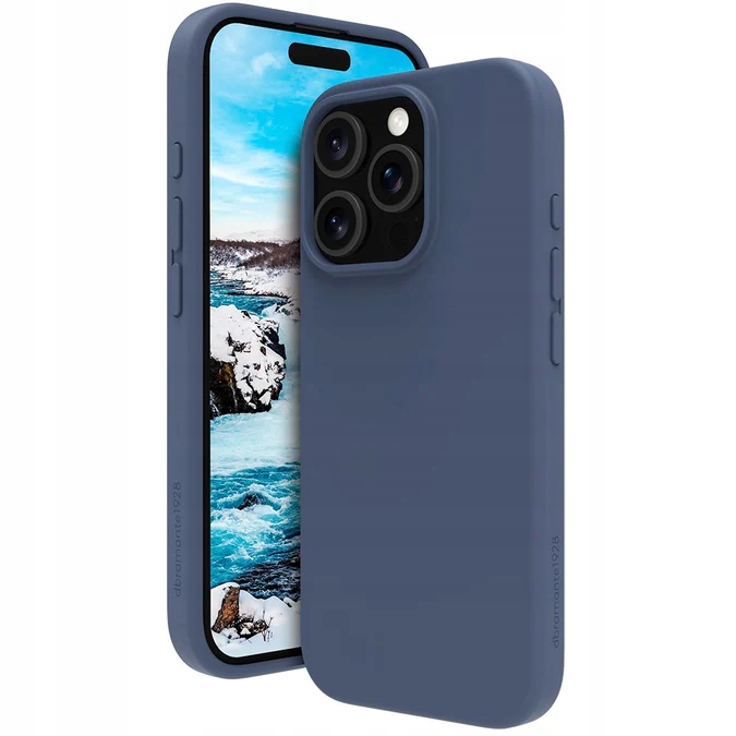 dbramante1928 Monaco 2 kryt na zadní kryt pro iPhone 16 Pro MagSafe (modrý)