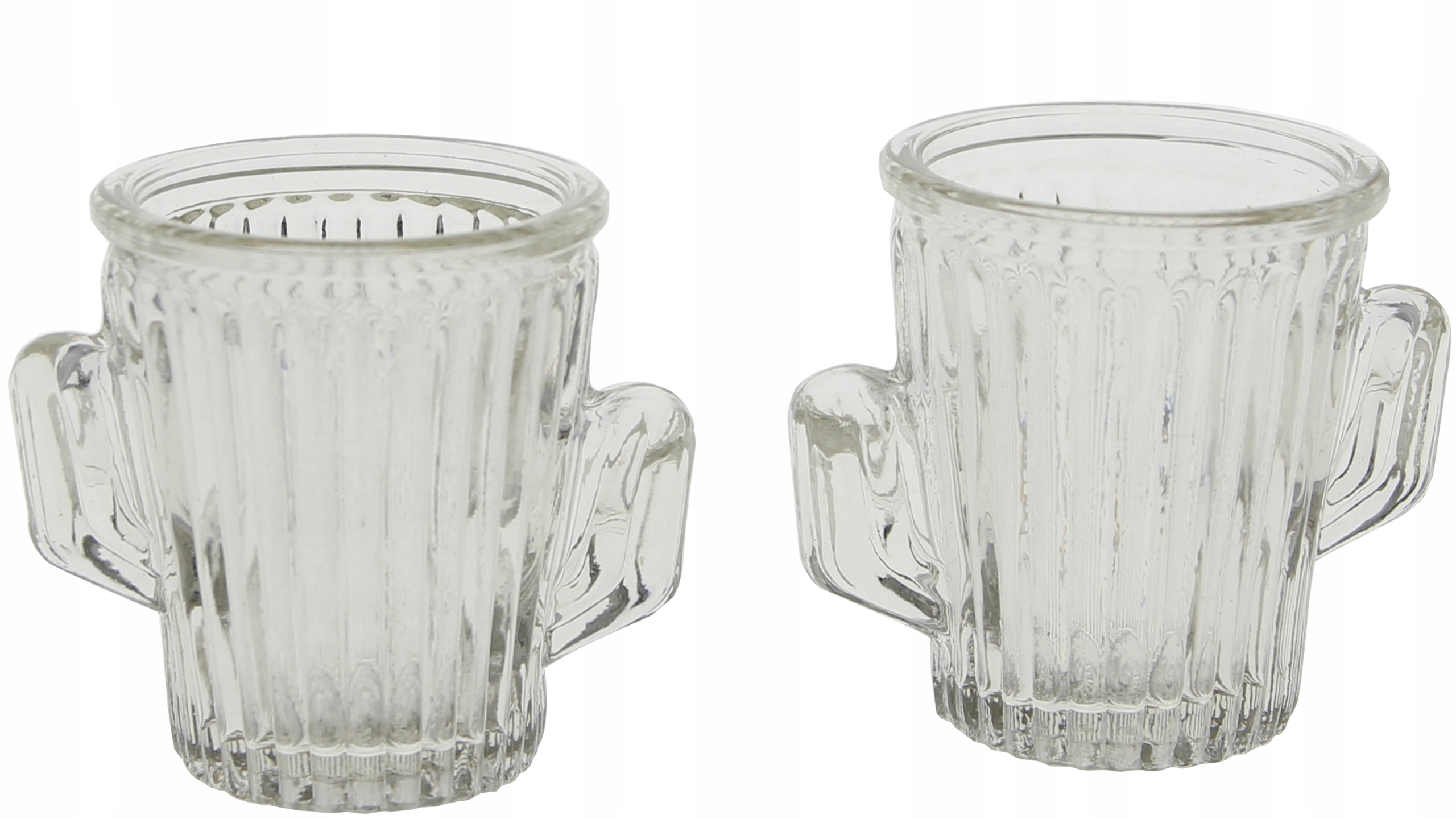 KIELISZKI DO WÓDKI 50 ML ZESTAW 2 sztuk KAKTUS