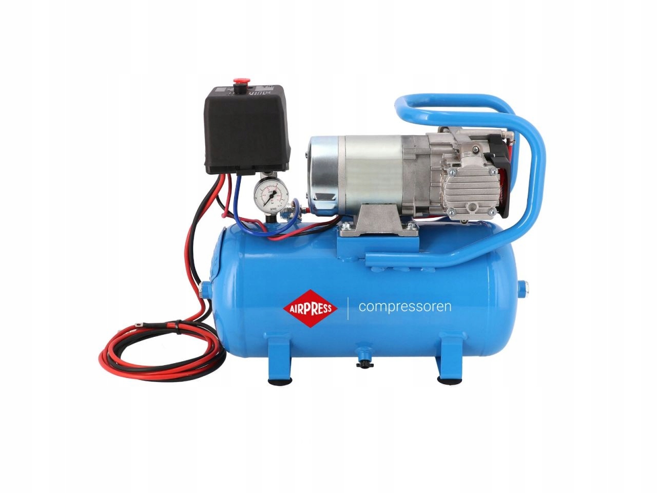 Kompresor samochodowy 12V AIRPRESS DC 12-180/15 Rodzaj sprężarka tłokowa