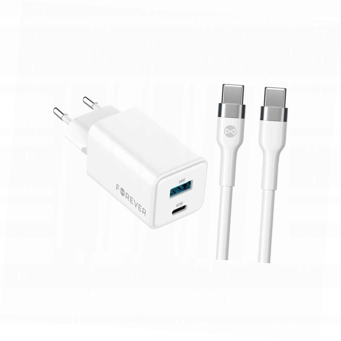 Szybka ładowarka GaN 45W Usb-c z kablem do Samsung Galaxy A13 5G