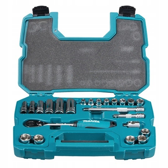 sada 23 ks nástrčných kľúčov s račňou 3/8", Makita [B-65573]