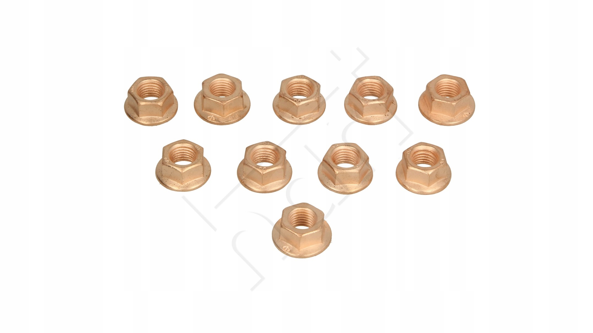 

Nakrętka M10 X 1,25 Cu Z Kołnierzem 10SZT