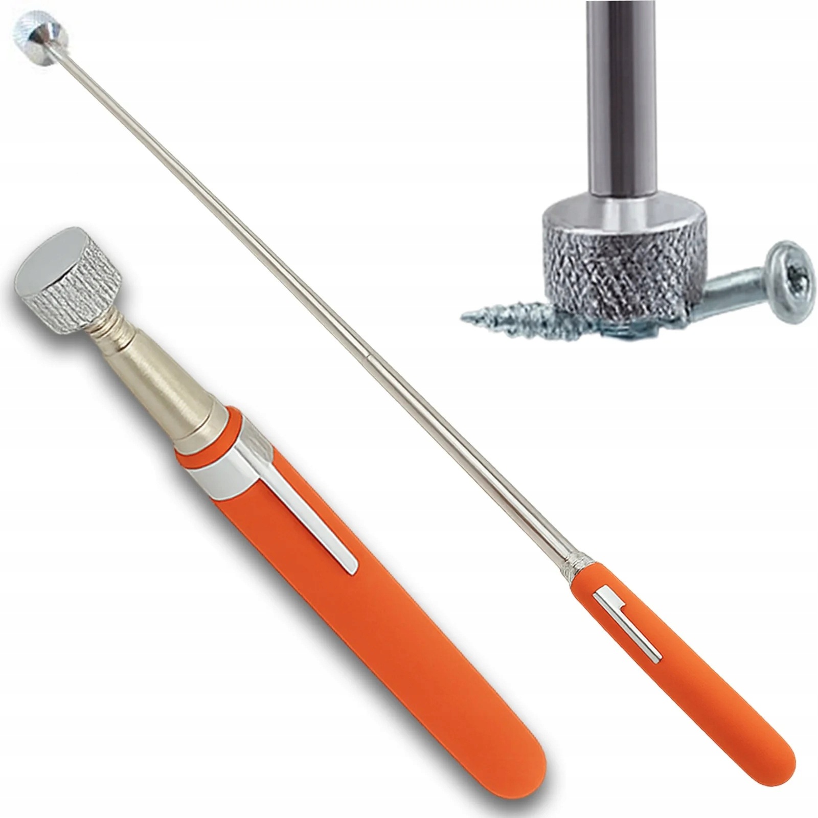 Chwytak magnetyczny magnes teleskopowy 79 cm neodymowy 2,7 kg