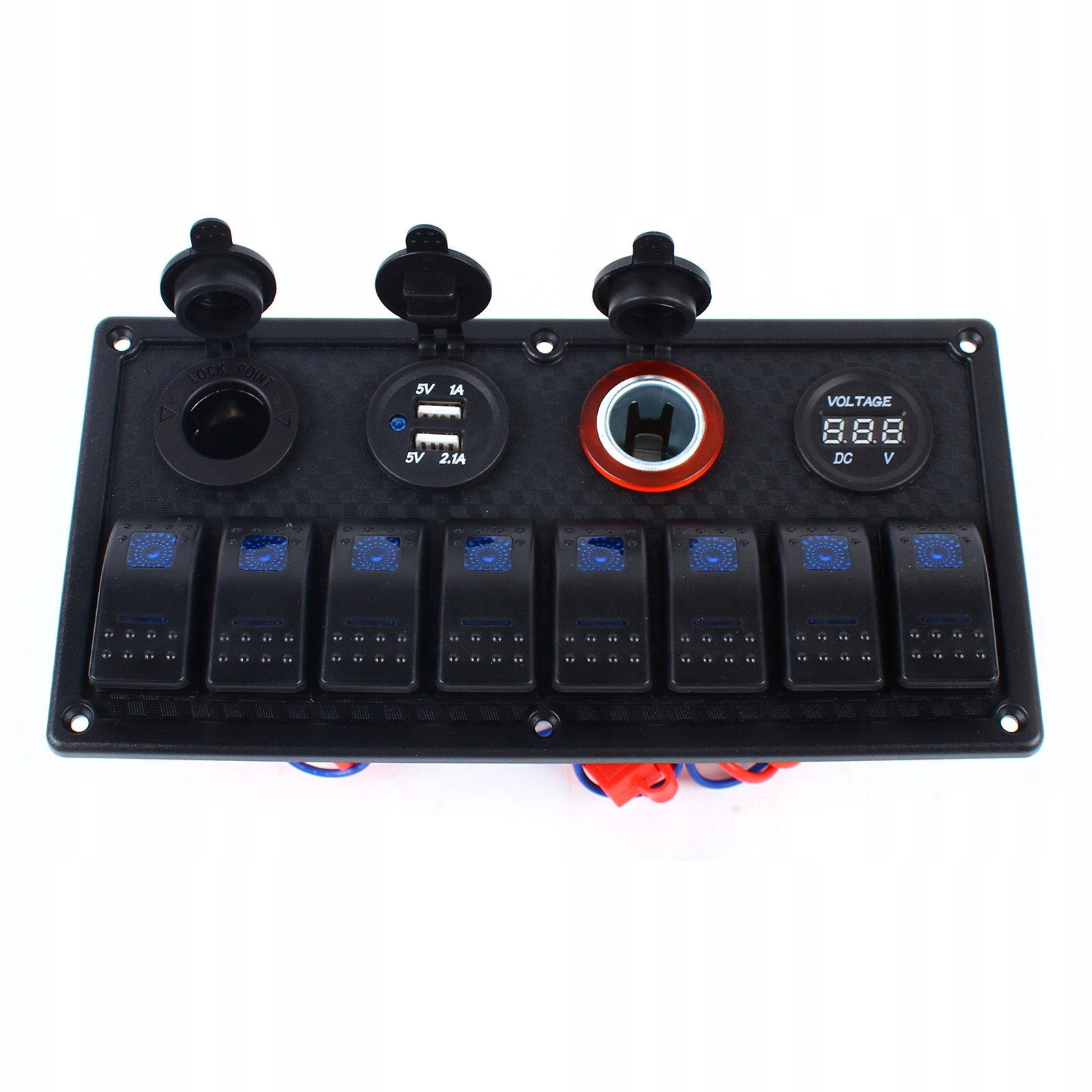 BI-LMLCYT-3132 - Панель перемикачів 8 carling човен / вантажівка / RV