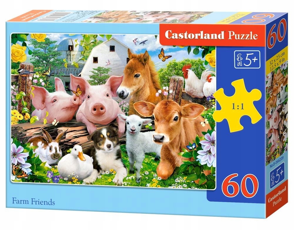 

Puzzle Farm Friends 60 el. B-066209