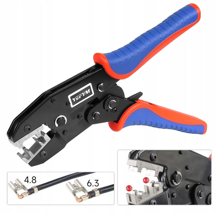 Krimpovací kleště pro úhlové konektory Flag 0,5-1 mm2