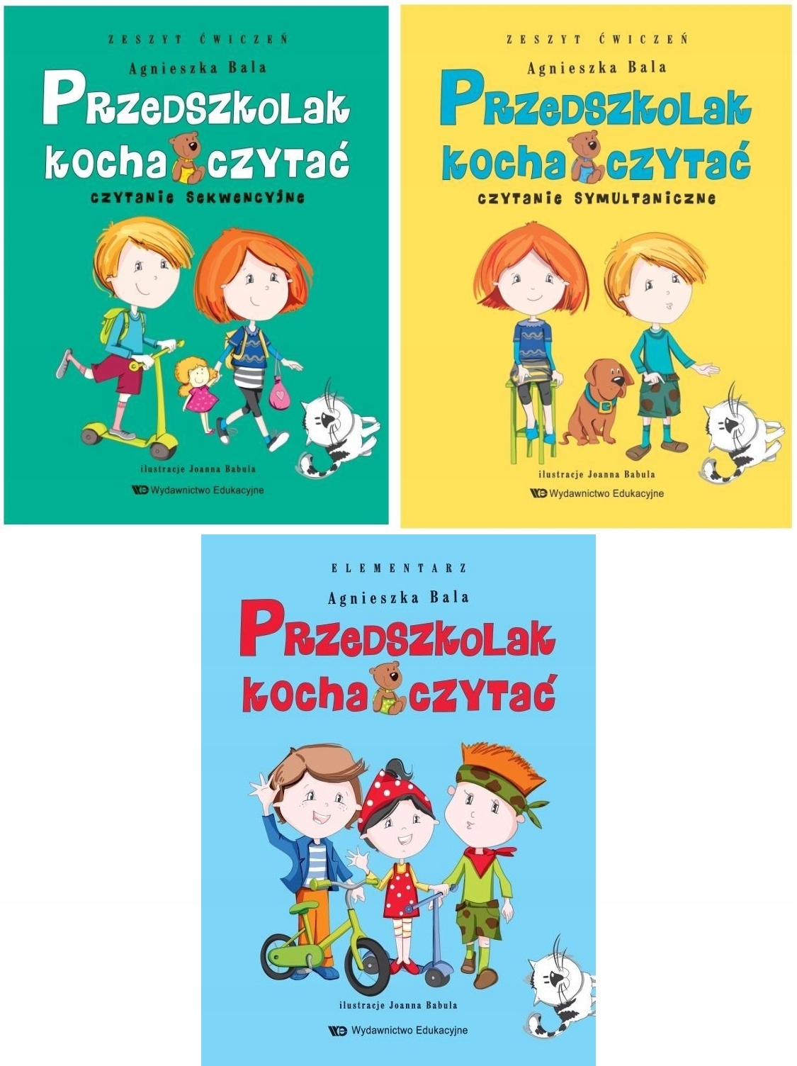 

Pakiet Przedszkolak Kocha Czytać. Bala Agnieszka