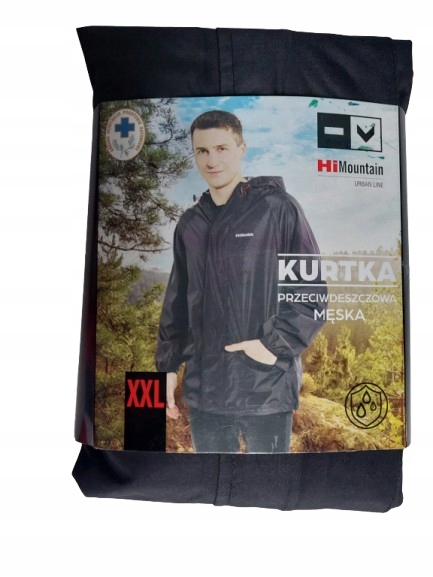 Kurtka przeciwdeszczowa męska HiMountain roz. XXL