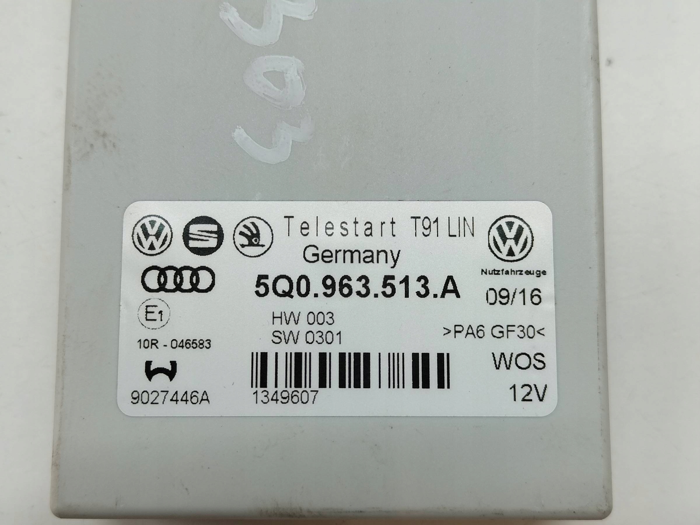 modulo WEBASTO 5Q0963513A VW Volkswagen Touran III (2015- )