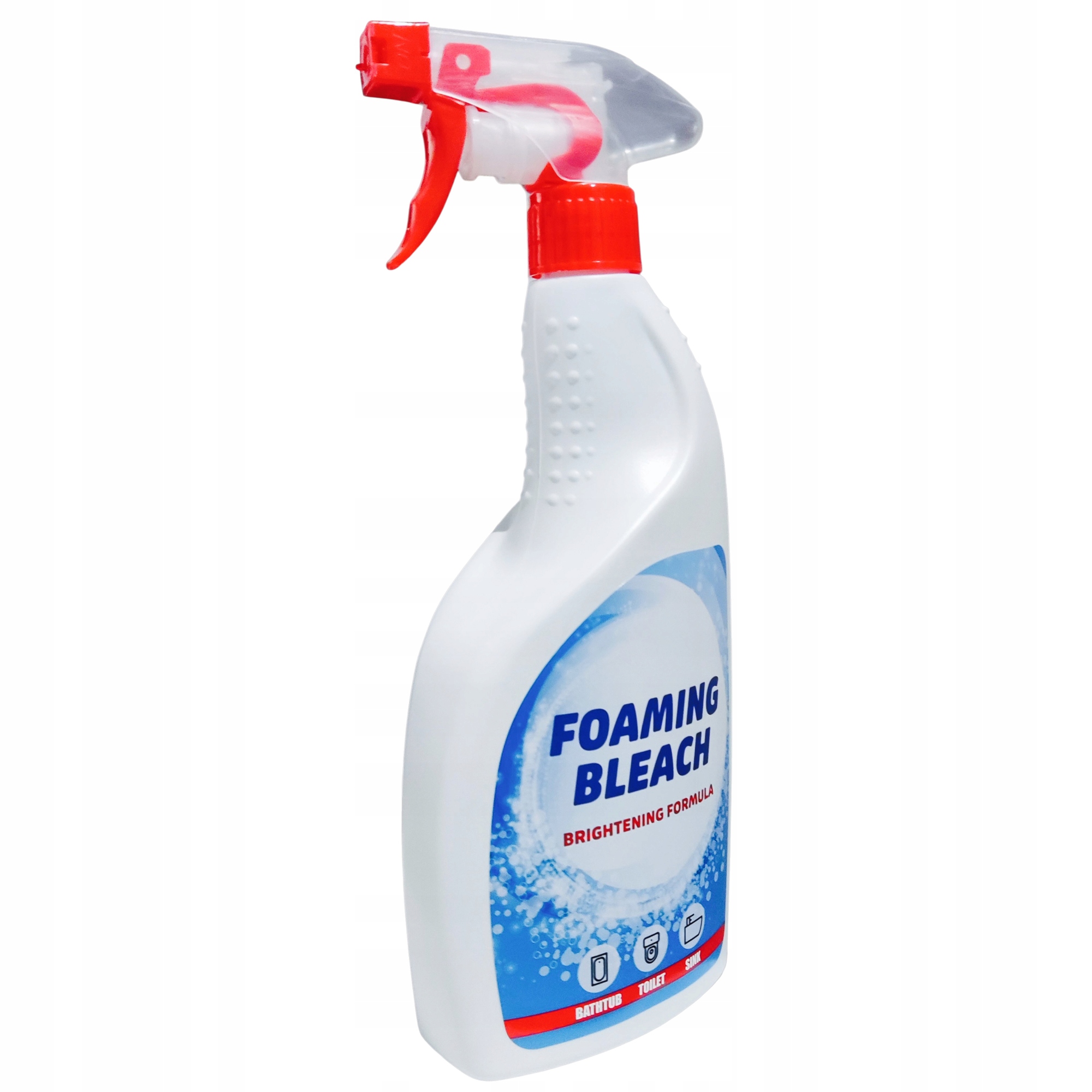 Levně Tekutý přípravek v pěně na bělení, bělidlo na umývání vany, 750 ml