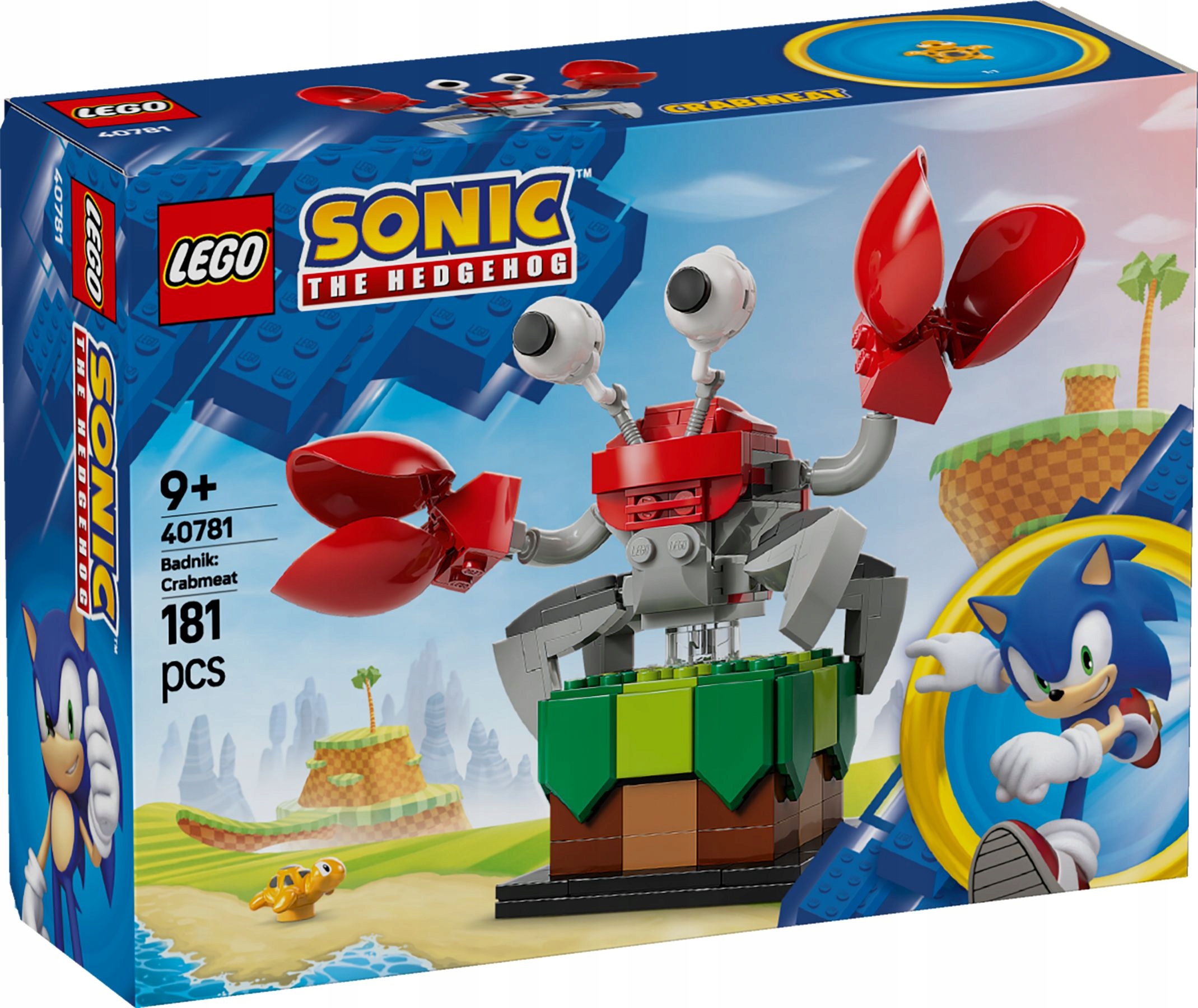 Lego 40781 Sonic the Hedgehog Badnik: Crabmeat Stavebnice Limitované kostky