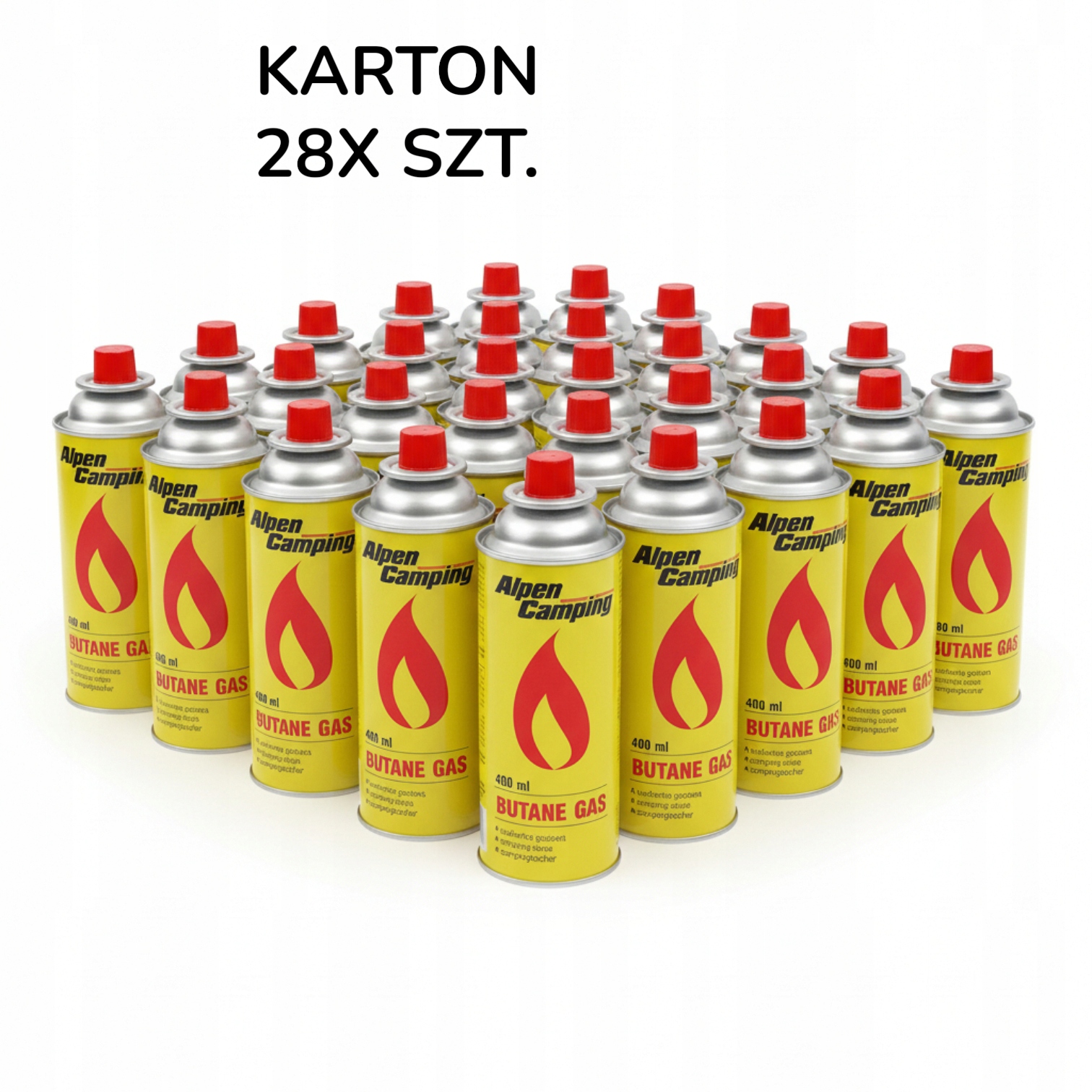 Kartusz Gzowy Alpen Camping 227g Karton 28szt. Zestaw