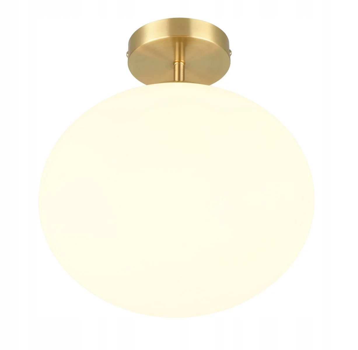 Stropní svítidlo minimal Trio Fomento E27 bílá mosaz sklo 30 cm IP20