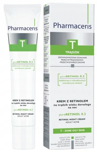 

Pharmaceris T Pureretinol krem na trądzik 40 ml