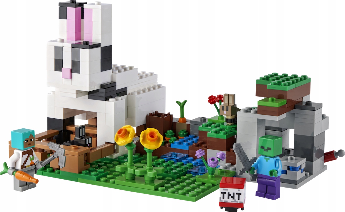 LEGO Minecraft Królicza farma 21181 Numer produktu 21181