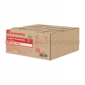 Levně Tge Cukr Třtinový 200 Ks X 5 G