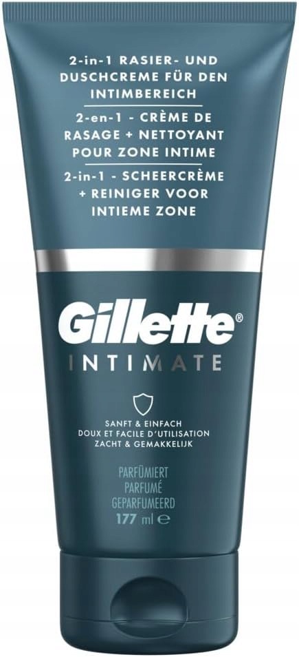 Gillette Intimate Krém Na Holení A Sprchování 2V1 177 ML