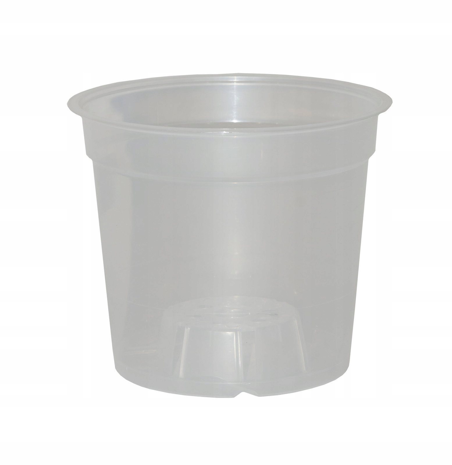 Doniczka plastikowa do storczyk przezroczysta 15cm
