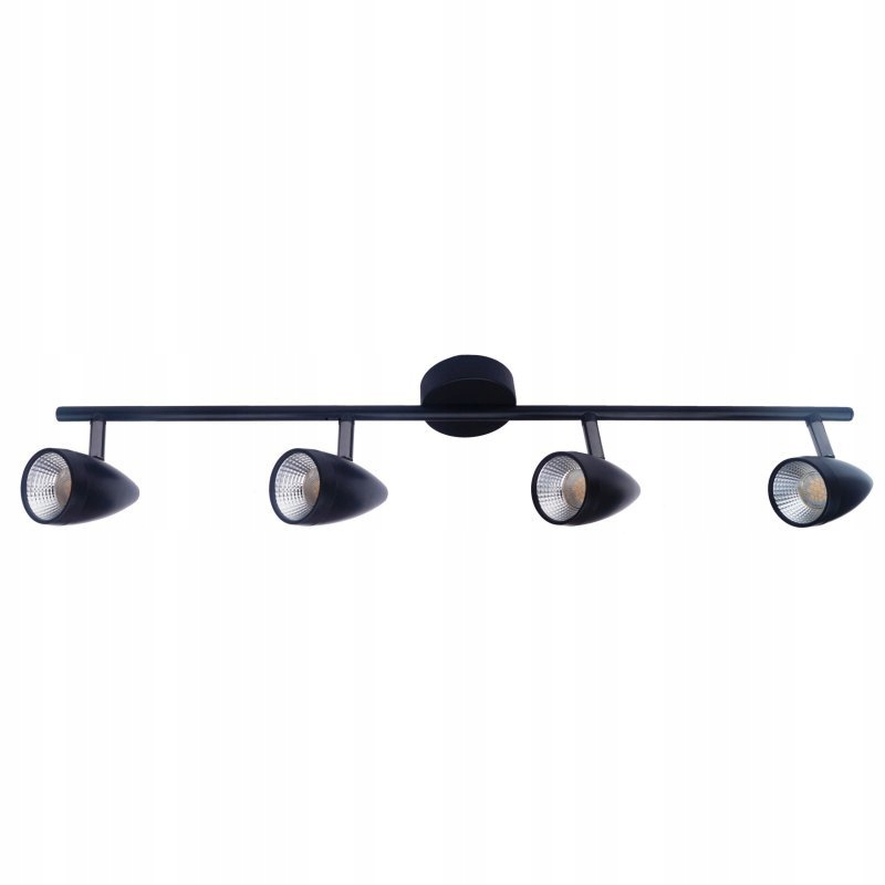 Light Prestige Kiniet Cortino černý Led 3000K Stropní nástěnné svítidlo