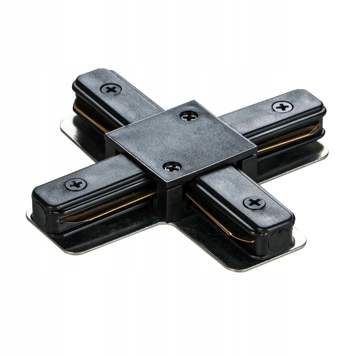 Złączka X do szyny STXB X-line czarna DPM Leroy Merlin