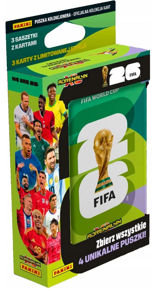 PANINI FIFA WORLD CUP 2026 PUSZKA KOLEKCJONERSKA MINI