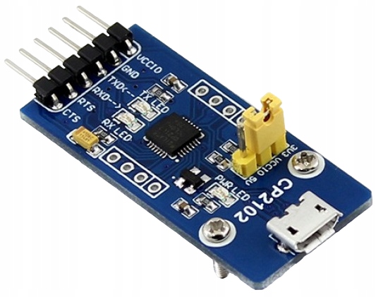 Konwerter USB-UART WaveShare CP2102 microUSB