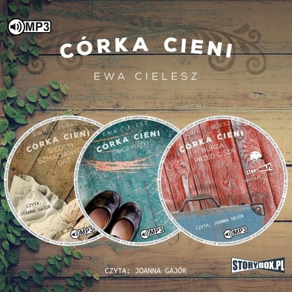PAKIET: CÓRKA CIENI T.1-3 AUDIOBOOK - EWA CIELESZ