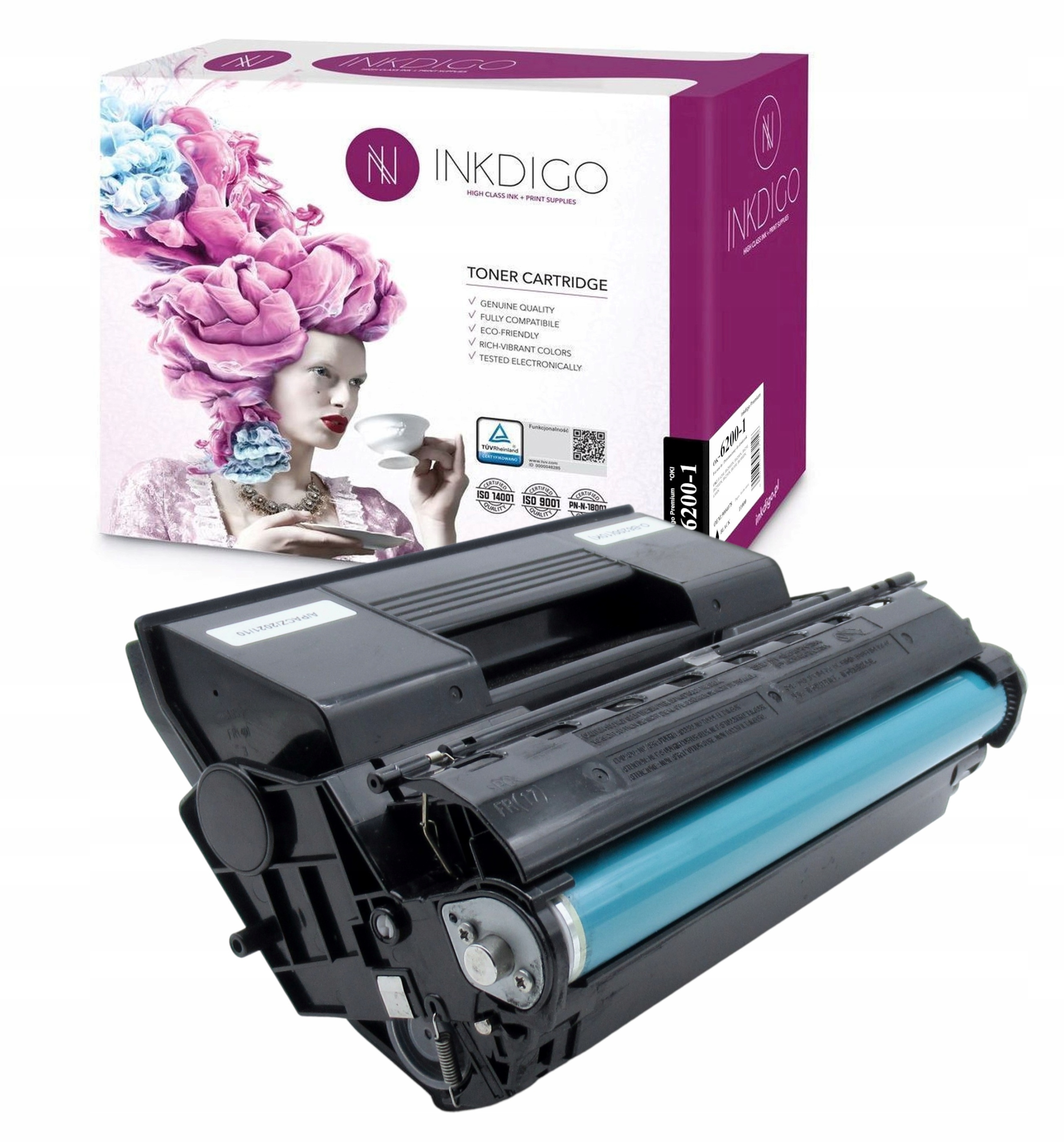 Toner 09004078 náhradní pro Oki B6200 B6300