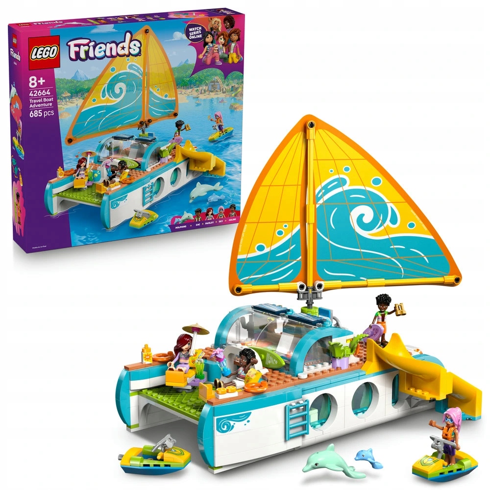 Lego Friends 42664 Dobrodružství na jachtě