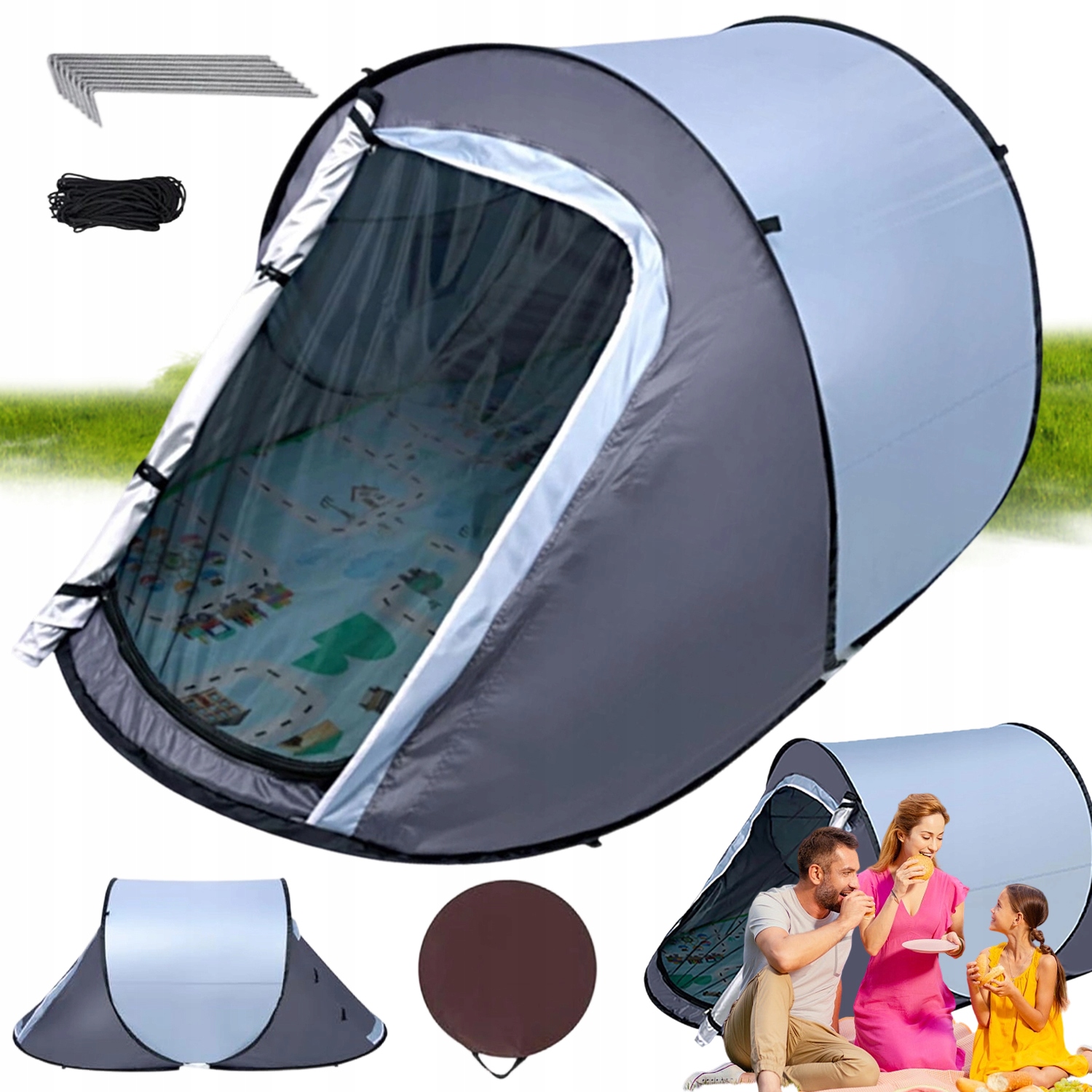 Stan Pro 1-2 Osoby S Podložkou A Přepravní Taškou