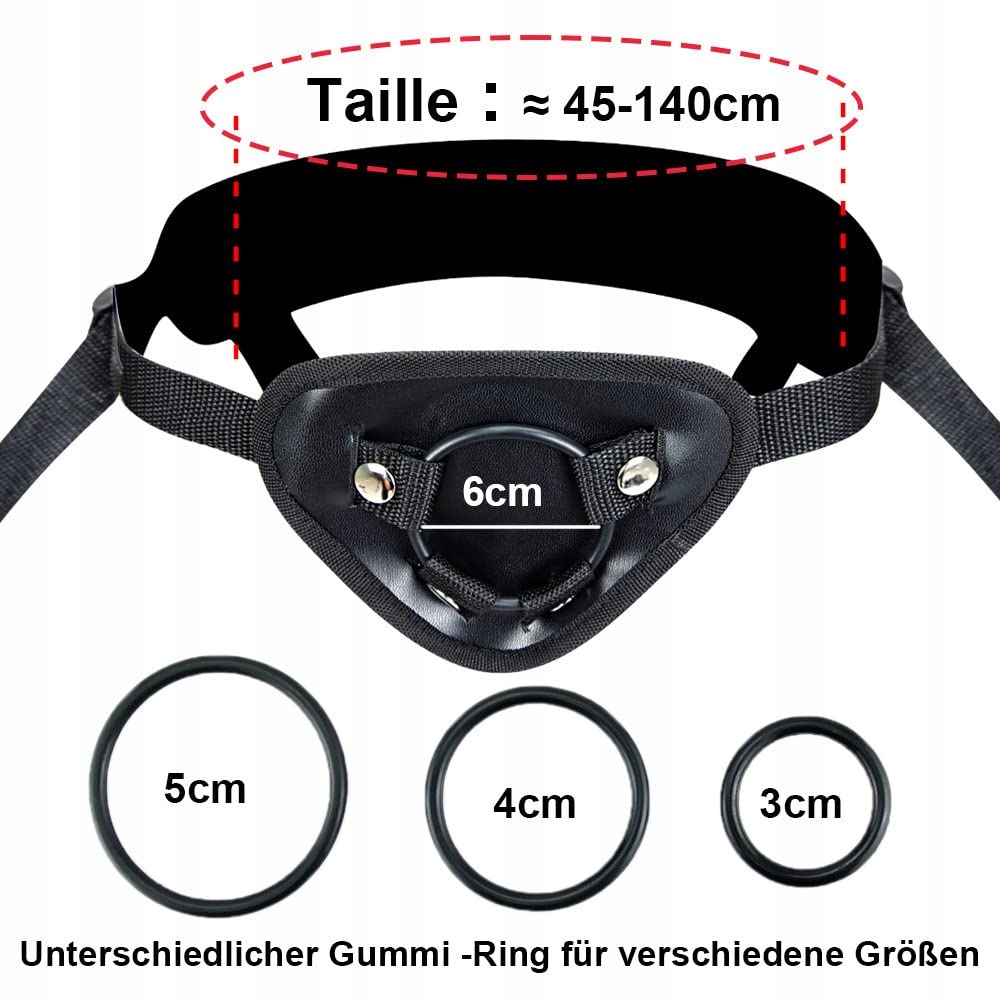 UMSCHNALL Strap On Dla Kobiet Realistyczny Dildo Silikonowy Dla Par — miniatura 2
