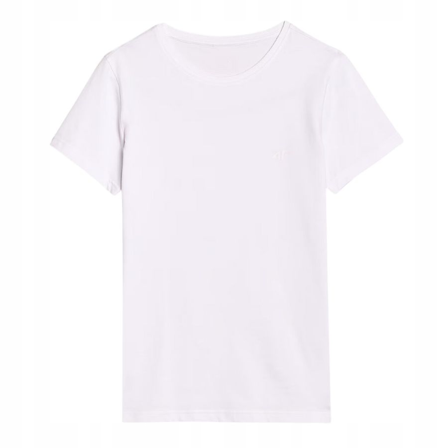 KOSZULKA DAMSKA 4F T-SHIRT PODKOSZULEK SPORTOWA NA CO DZIEŃ Kolor biały