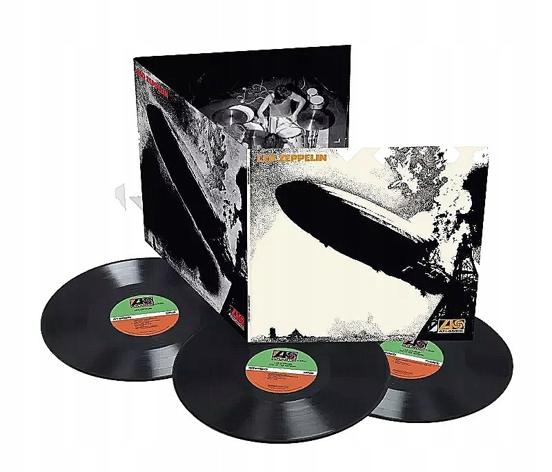 3LP Led Zeppelin: Led Zeppelin Box Set 3LP Deluxe Tri Fold Remastered DLX