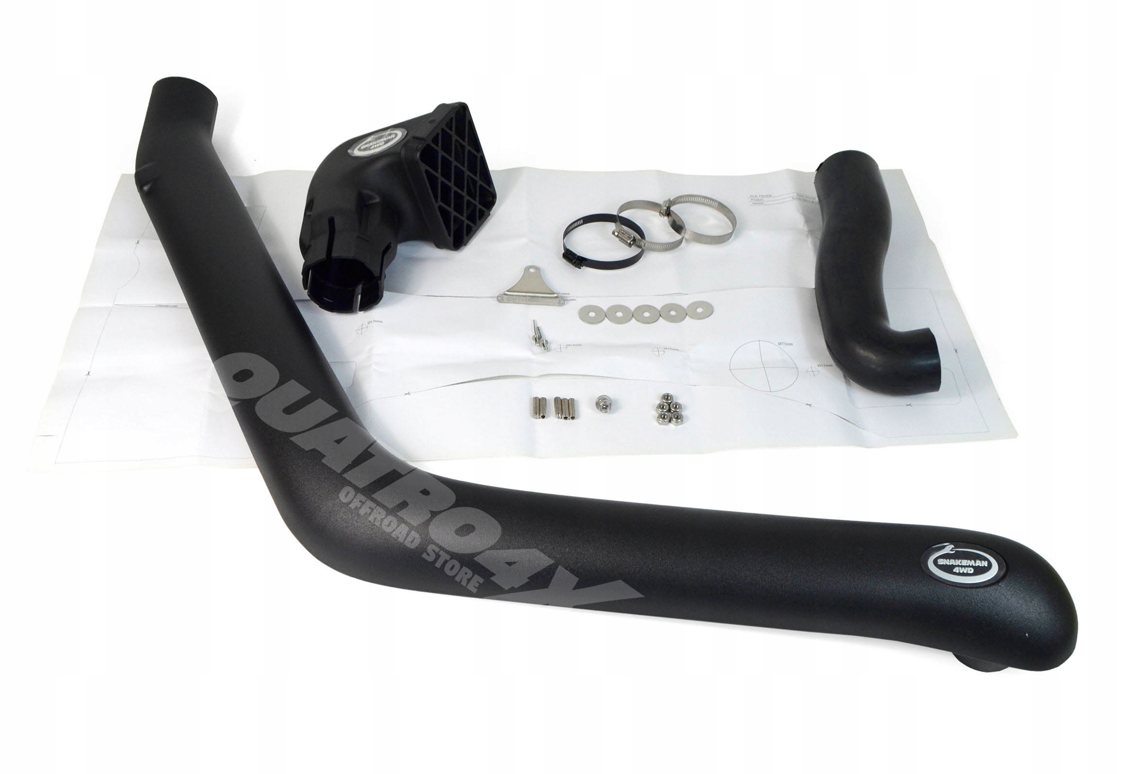 Vstup vzduchu Snorkel Suzuki Samurai Jimny Gypsy (84-97) 1.3L pravá strana