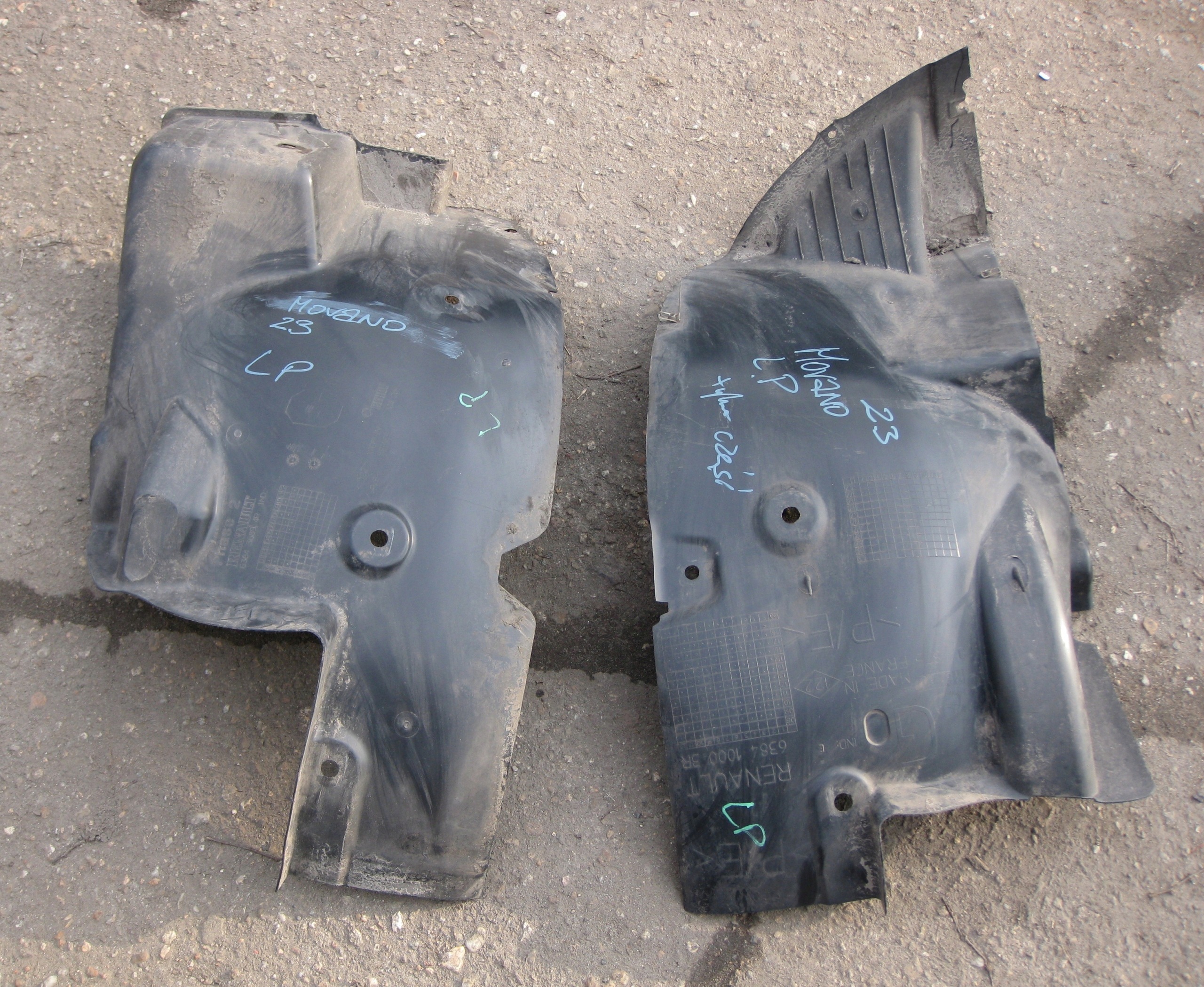 OPEL MOVANO III LIFT mudguard front left KPL 638436894R 638410003R