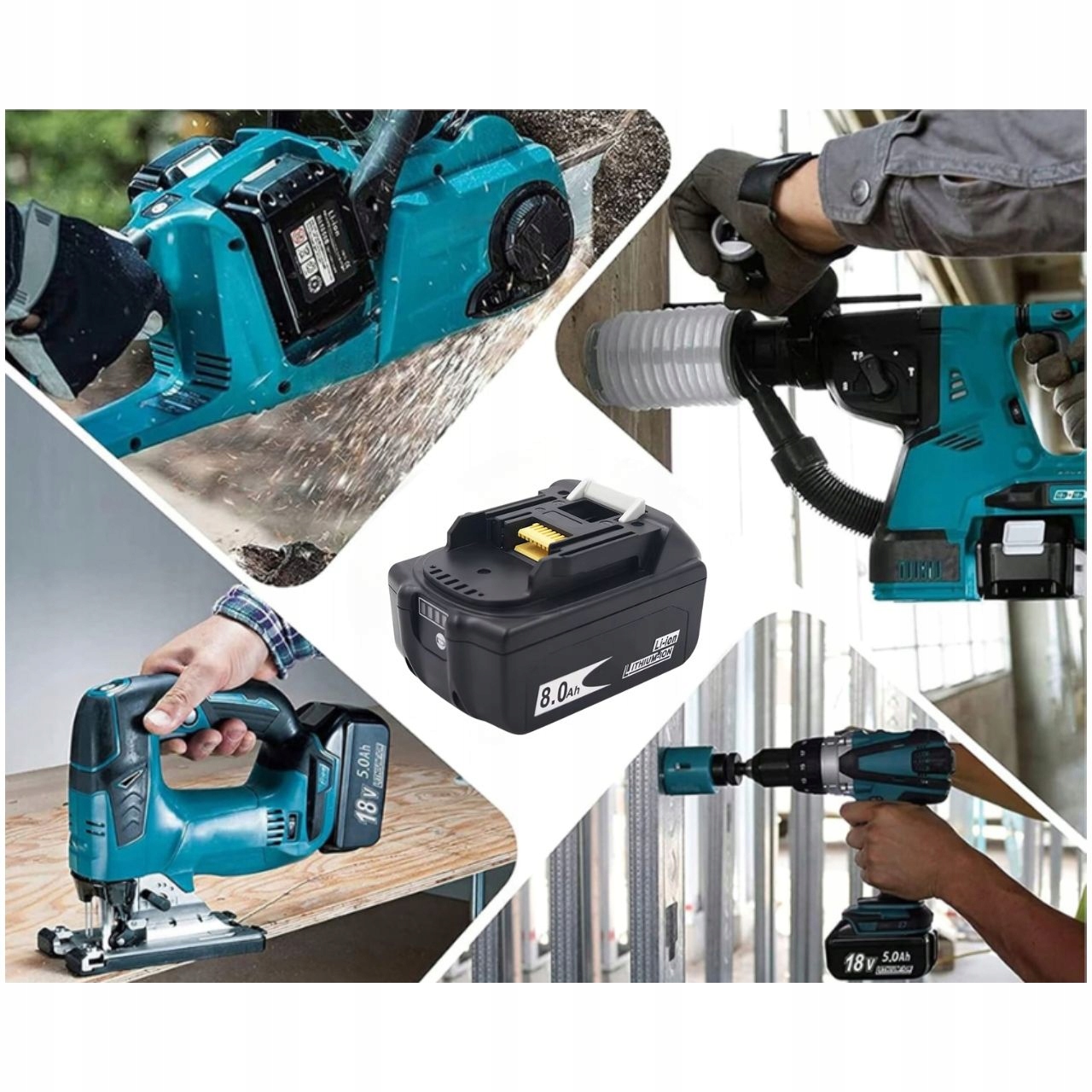 Bateria akumulator 18V 5Ah do Makita 18 V seria Lxt moja produkcja Samsung