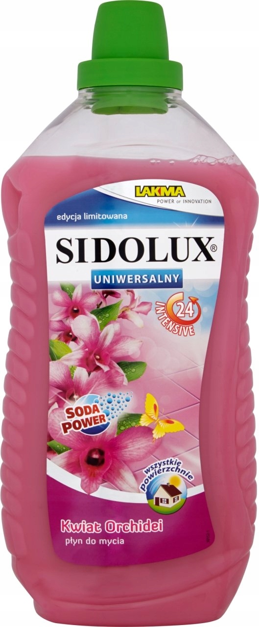 

Sidolux Uniwesalny płyn do podłóg Kwiat orchidei