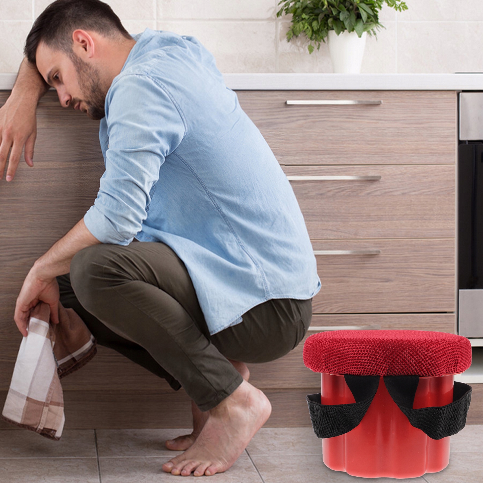 STOŁEK PLASTIKOWY DO PIELENIA STOŁEK DO PRACY OGRODOWEJ Rodzaj inny