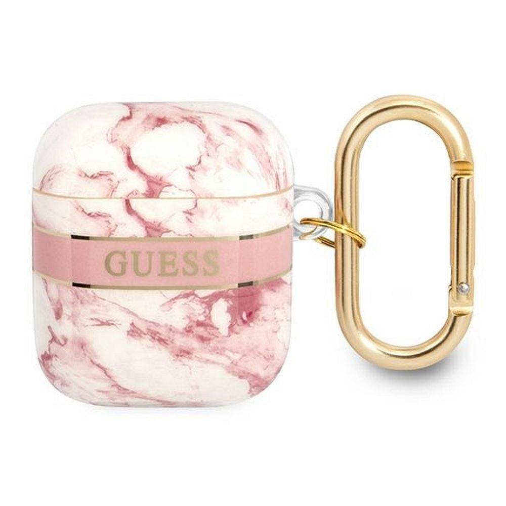 Guess Etui Do Apple Airpods 1/2 Gua2Hchmap (Marble Strap Collection)