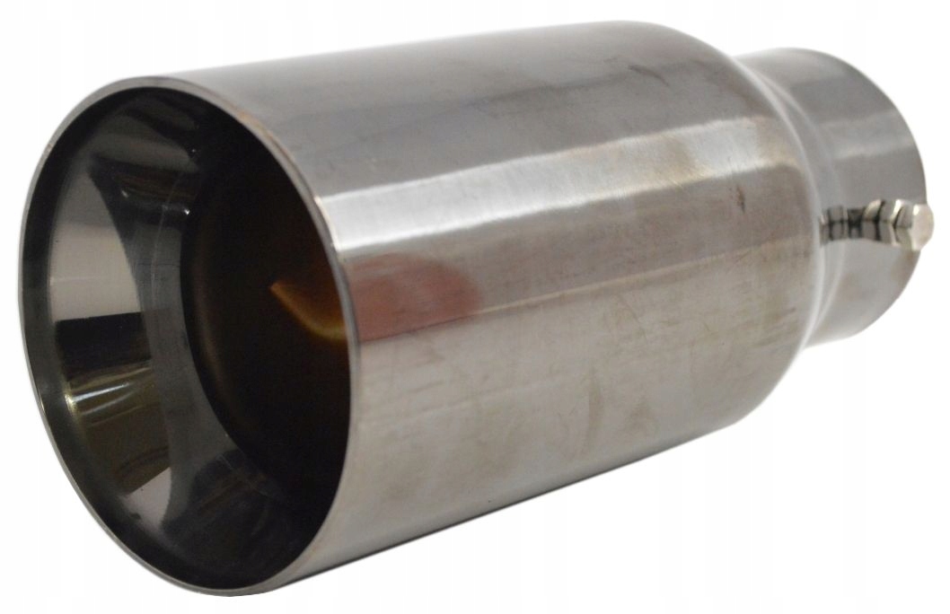 Kulatá Koncovka Trubky Černá Chro