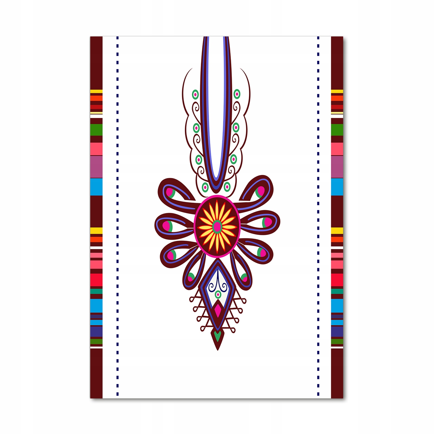 

Foto obraz na szkle Polski wzór ludowy 70x100 cm